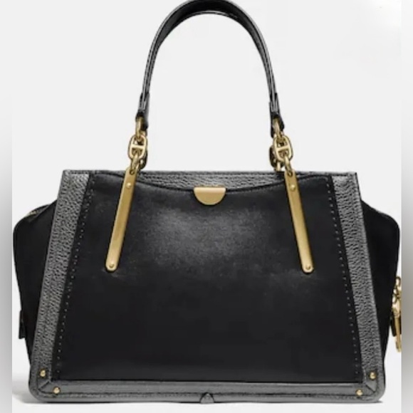 NEW! RARE Coach Dreamer with Butterfly 🦋 Applique Shoulder Bag Purses Designer - Picture 6 of 10